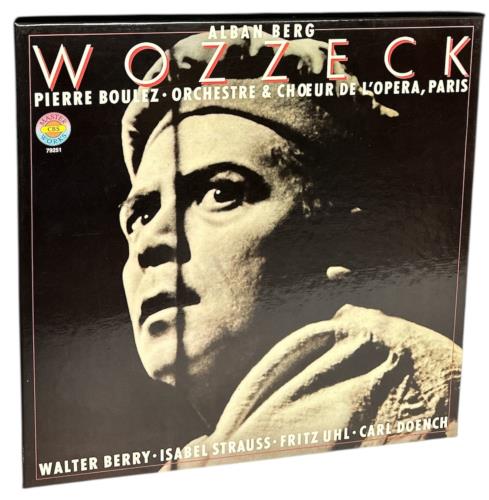 Alban Berg Berg: Wozzeck Vinyl Box Set German A5ZVXBE879744