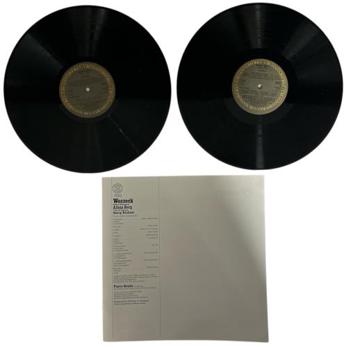 Alban Berg Berg: Wozzeck Vinyl Box Set German A5ZVXBE879744