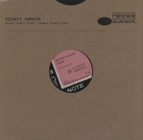 Albert Ammons Boogie Woogie Stomp / Boogie Woogie Blues 12" vinyl single (12 inch record / Maxi-single) UK A\A12BO758763