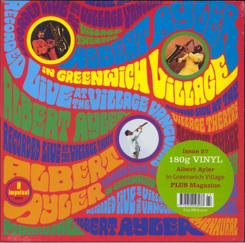 Albert Ayler In Greenwich Village - 180gram Vinyl - Sealed vinyl LP album (LP record) UK AYLLPIN821402