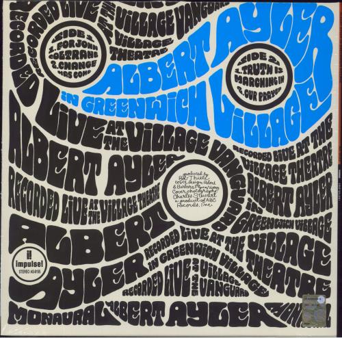 Albert Ayler In Greenwich Village - 180gram Vinyl - Sealed vinyl LP album (LP record) UK AYLLPIN821402