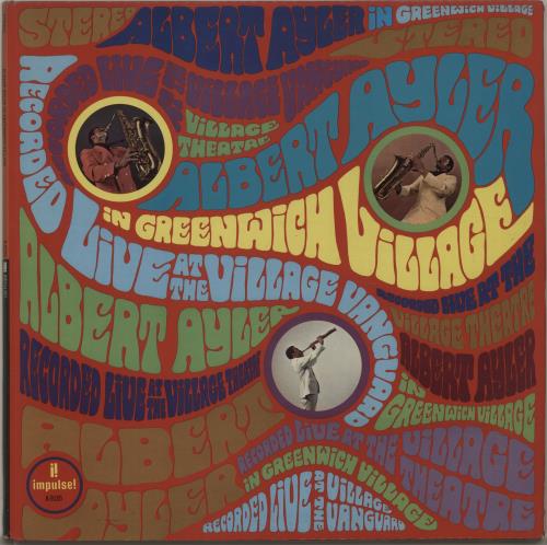 Albert Ayler In Greenwich Village - 2nd vinyl LP album (LP record) US AYLLPIN675576