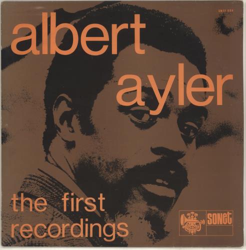 Albert Ayler The First Recordings vinyl LP album (LP record) UK AYLLPTH577458