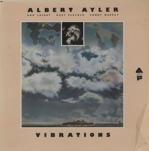 Albert Ayler Vibrations vinyl LP album (LP record) US AYLLPVI756126
