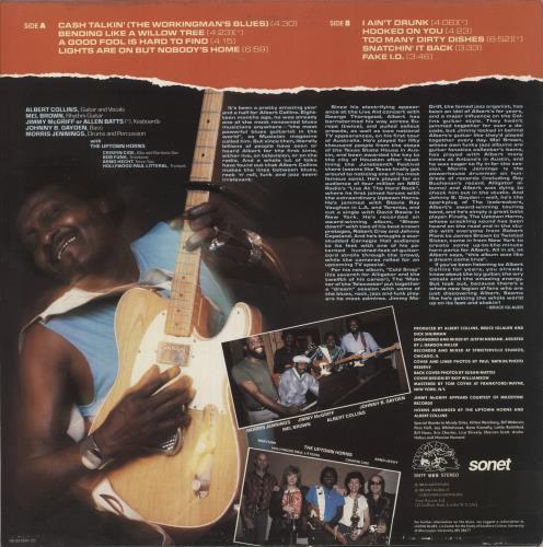 Albert Collins Cold Snap vinyl LP album (LP record) Dutch ACZLPCO486785