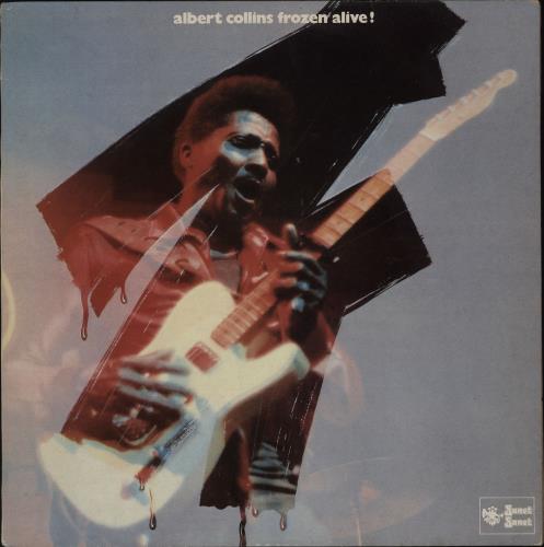 Albert Collins Frozen Alive! vinyl LP album (LP record) UK ACZLPFR764456
