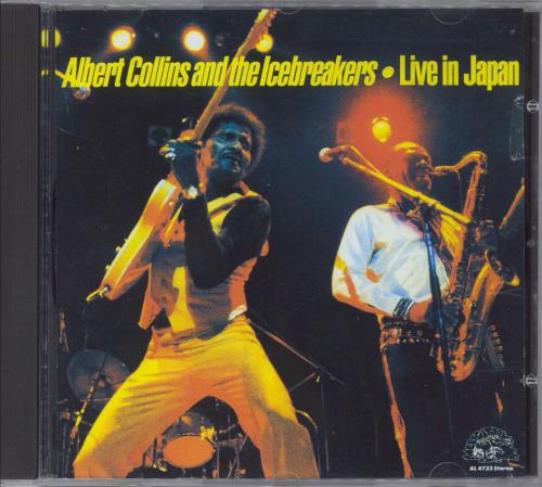 Albert Collins Live In Japan CD album (CDLP) US ACZCDLI699896