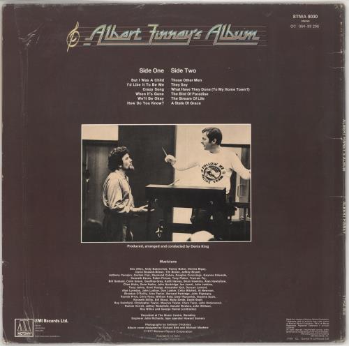 Albert Finney Albert Finney's Album vinyl LP album (LP record) UK *AFLPAL723868