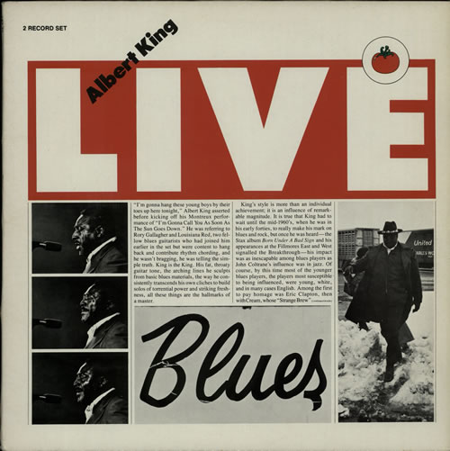 Albert King Albert Live 2-LP vinyl record set (Double LP Album) UK ATK2LAL635156