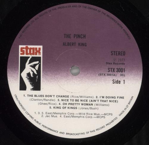 Albert King The Pinch vinyl LP album (LP record) UK ATKLPTH507706