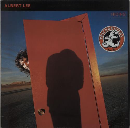 Albert Lee Hiding vinyl LP album (LP record) UK AL-LPHI448385