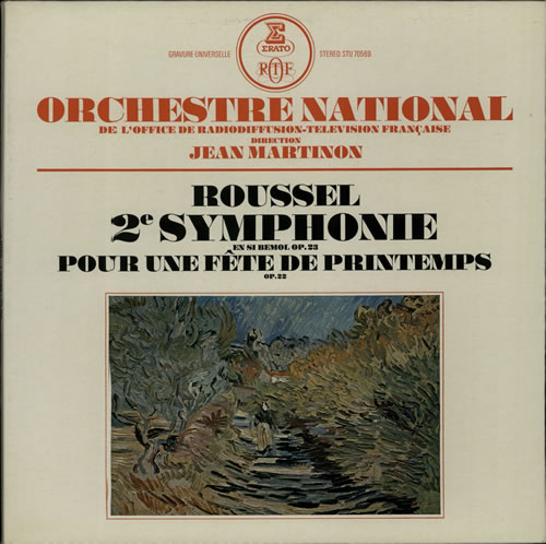 Albert Roussel Symphonie No. 2 / Pour Une F�te De Printemps vinyl LP album (LP record) French AQ5LPSY632961