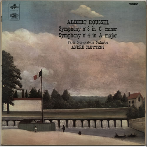 Albert Roussel Symphony No. 3 In G Minor/ Symphony No. 4 In A Major vinyl LP album (LP record) UK AQ5LPSY632104