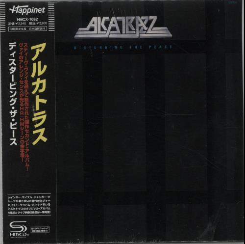 Alcatrazz Disturbing The Peace - Sealed SHM CD Japanese ALCHMDI649355
