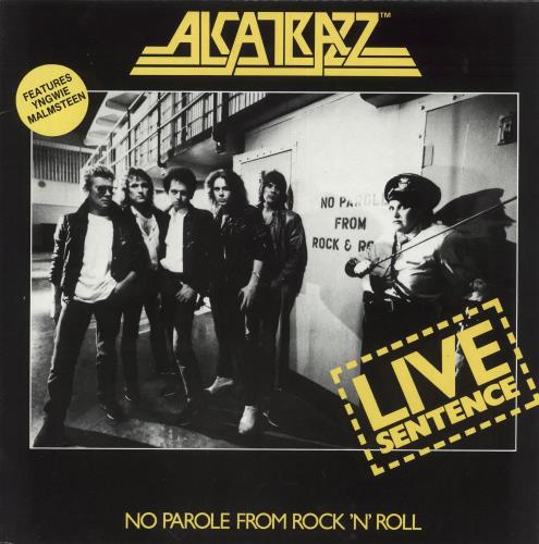 Alcatrazz Live Sentence vinyl LP album (LP record) Canadian ALCLPLI747191