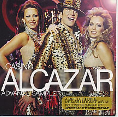 Alcazar Casino Sampler CD single (CD5 / 5") US ALZC5CA238960