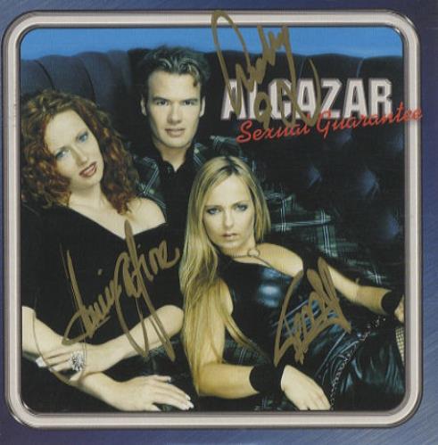 Alcazar Sexual Guarantee - Autographed CD single (CD5 / 5") UK ALZC5SE427914