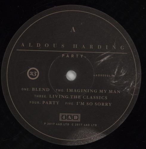 Aldous Harding Party - Shrink vinyl LP album (LP record) UK 2L5LPPA863387