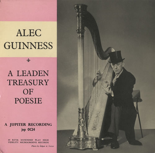 Alec Guinness A Leaden Treasure Of Poesie EP 7" vinyl single (7 inch record / 45) UK AG207AL513141