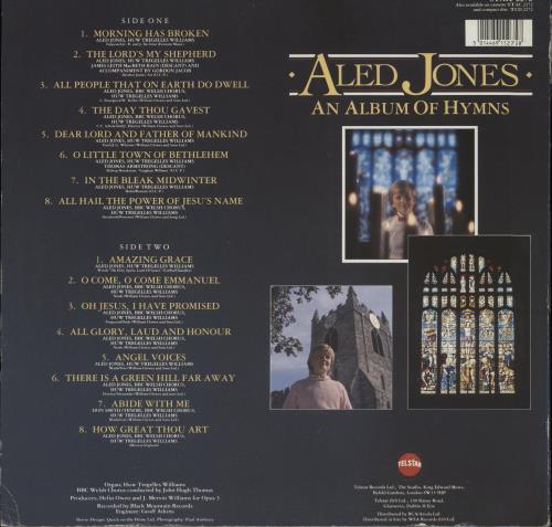 Aled Jones An Album Of Hymns vinyl LP album (LP record) UK ALJLPAN564283