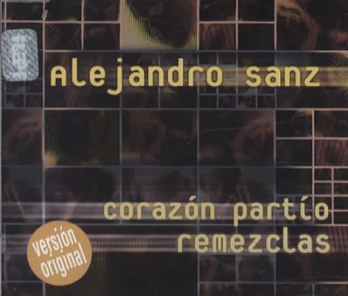 Alejandro Sanz Corazon Partio Remezclas CD single (CD5 / 5") Mexican AJDC5CO345533