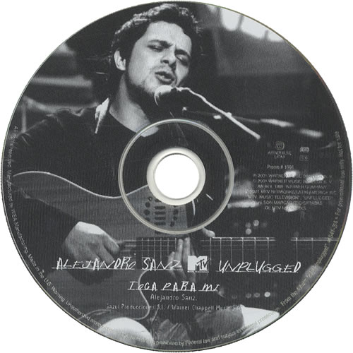 Alejandro Sanz Toca Para Mi CD single (CD5 / 5") US AJDC5TO470877