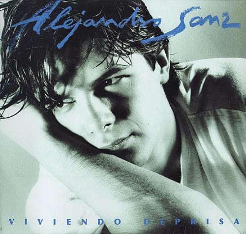 Alejandro Sanz Viviendo Deprisa vinyl LP album (LP record) Mexican AJDLPVI362663