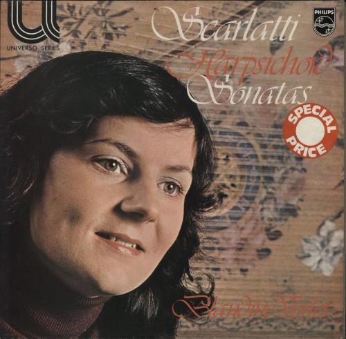 Alessandro Scarlatti Scarlatti: Harpsichord Sonatas vinyl LP album (LP record) UK A3ELPSC765894