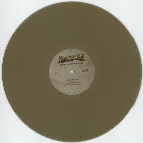 Alestorm Sunset On The Golden Age - Gold Vinyl 2-LP vinyl record set (Double LP Album) Austrian QMG2LSU879056