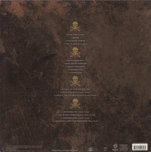 Alestorm Sunset On The Golden Age - Gold Vinyl 2-LP vinyl record set (Double LP Album) Austrian QMG2LSU879056