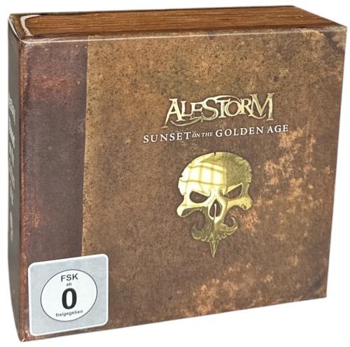 Alestorm Sunset On The Golden Age CD Album Box Set Austrian QMGDXSU873795