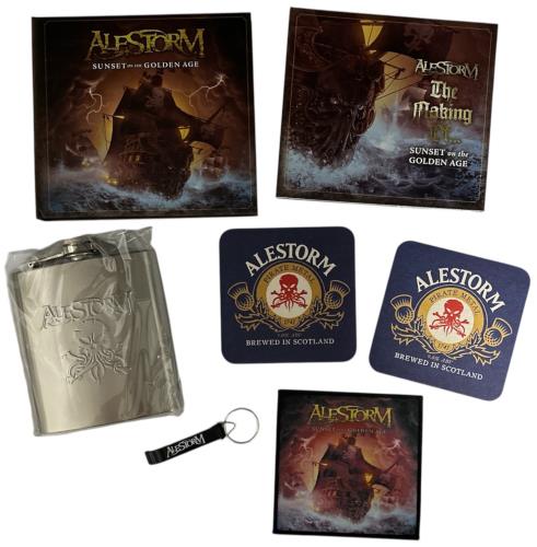 Alestorm Sunset On The Golden Age CD Album Box Set Austrian QMGDXSU873795