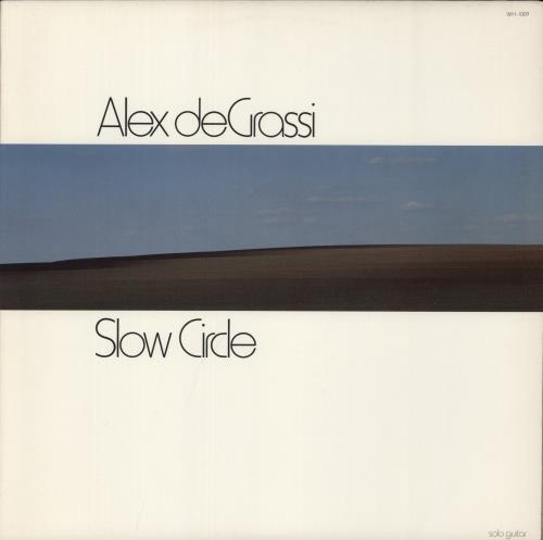 Alex DeGrassi Slow Circle vinyl LP album (LP record) US AXGLPSL892598
