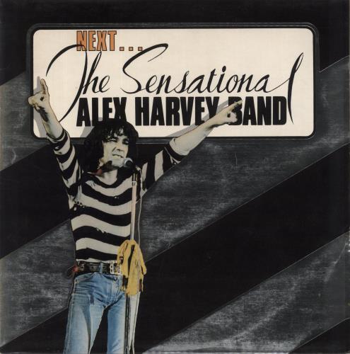 Alex Harvey (UK) Next - 2nd - EX vinyl LP album (LP record) UK AXHLPNE848475