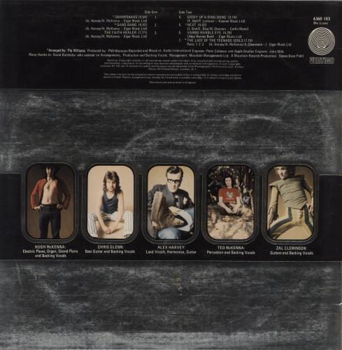 Alex Harvey (UK) Next - 2nd - EX vinyl LP album (LP record) UK AXHLPNE848475