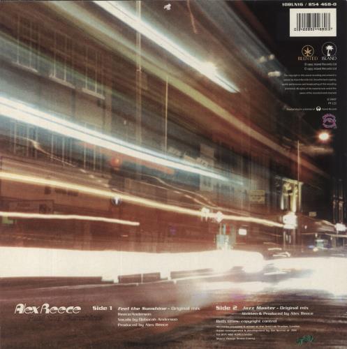 Alex Reece Feel The Sunshine 10" vinyl single (10 inch record) UK AA410FE830954