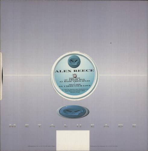 Alex Reece Fresh Jive 12" vinyl single (12 inch record / Maxi-single) UK AA412FR856374