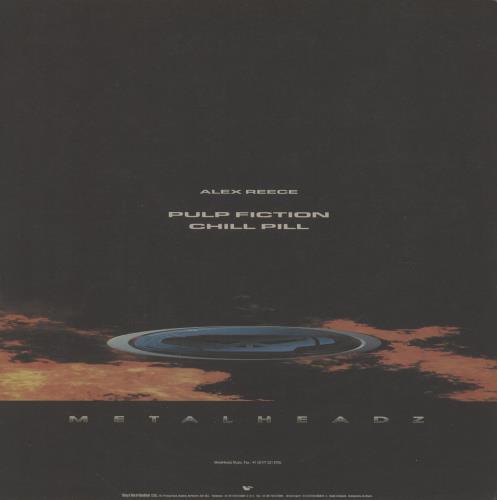 Alex Reece Pulp Fiction 12" vinyl single (12 inch record / Maxi-single) UK AA412PU854601