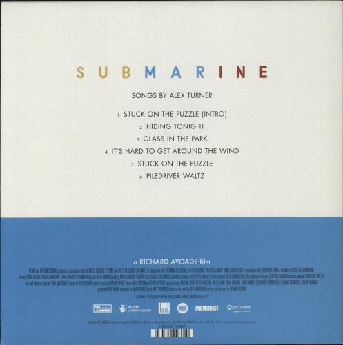 Alex Turner Submarine OST 10" vinyl single (10 inch record) UK A2K10SU728647