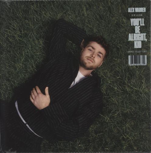 Alex Warren You'll Be Alright, Kid - Orange Galaxy Vinyl - Sealed 2-LP vinyl record set (Double LP Album) US 9SF2LYO873104