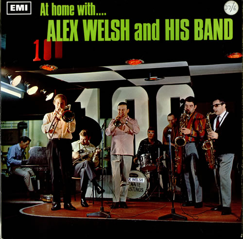 Alex Welsh At Home With... vinyl LP album (LP record) UK AXWLPAT504258
