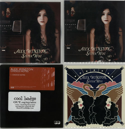 Alex Winston Quantity of Eight Promos CD single (CD5 / 5") UK F8SC5QU633785