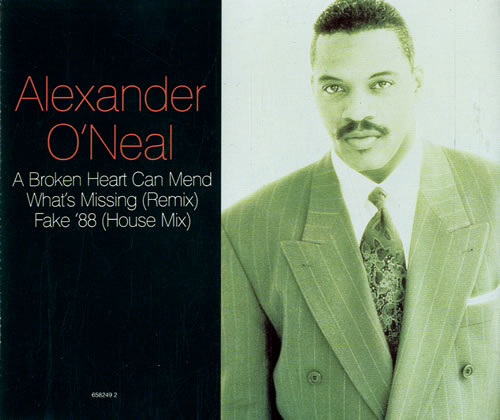 Alexander O'Neal A Broken Heart Can Mend CD single (CD5 / 5") UK ALOC5AB47725