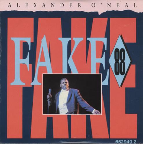 Alexander O'Neal Fake'88 CD single (CD5 / 5") UK ALOC5FA80854
