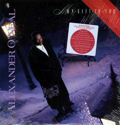 Alexander O'Neal My Gift To You vinyl LP album (LP record) US ALOLPMY357079