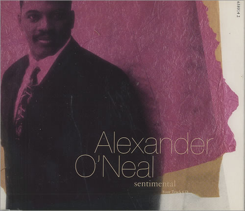 Alexander O'Neal Sentimental CD single (CD5 / 5") UK ALOC5SE36333