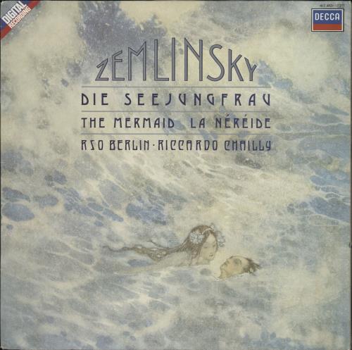 Alexander Zemlinsky Die Seejungfrau vinyl LP album (LP record) UK 12ELPDI766584