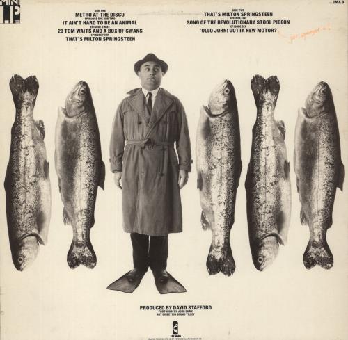 Alexei Sayle The Fish People Tapes vinyl LP album (LP record) UK ALELPTH242299