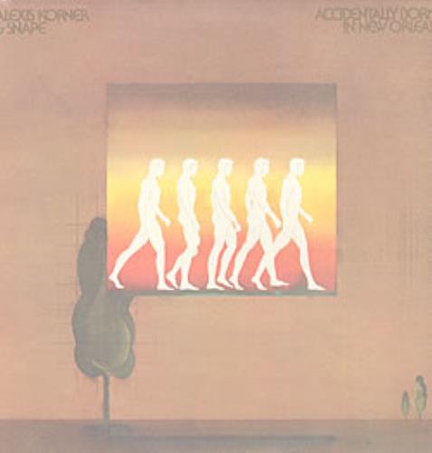 Alexis Korner Accidentally Borne In New Orleans vinyl LP album (LP record) US AXKLPAC202620