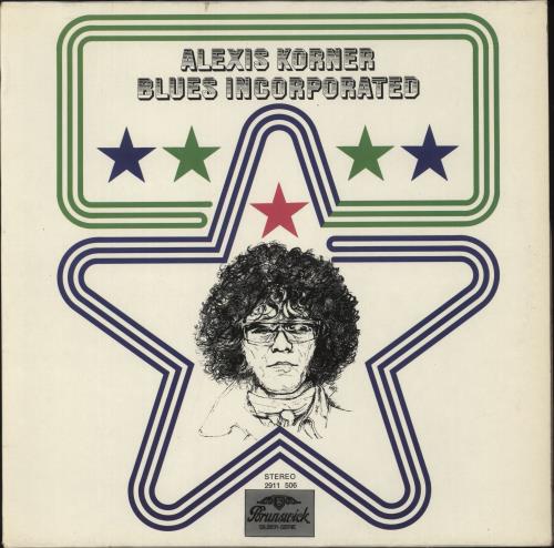 Alexis Korner Alexis Korner Blues Incorporated vinyl LP album (LP record) German AXKLPAL890856
